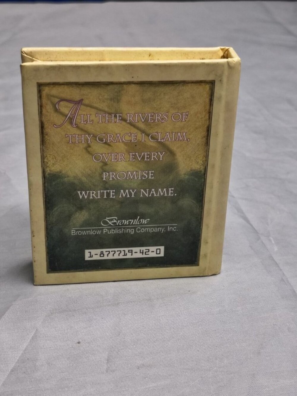 Precious Are the Promises Miniature Paul C. Brownlow 1993 Printed in Singapore - Picture 3 of 10